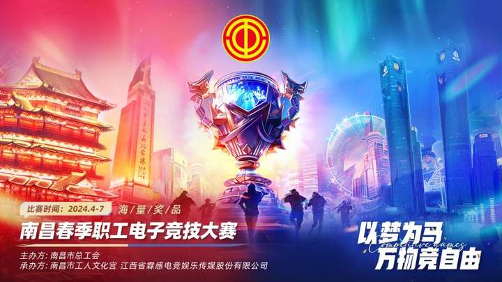 以梦为马2024年南昌市春季职工电子竞技比赛开赛!(图1)