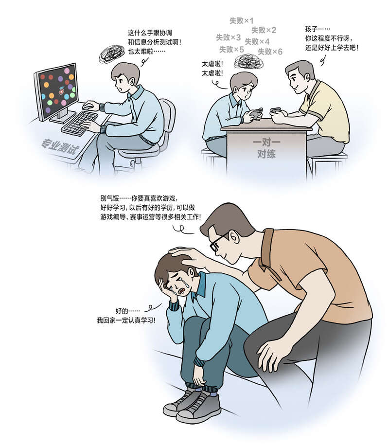 从玩家到职业选手？电竞劝退师：你的概率十二万分之一(图1)