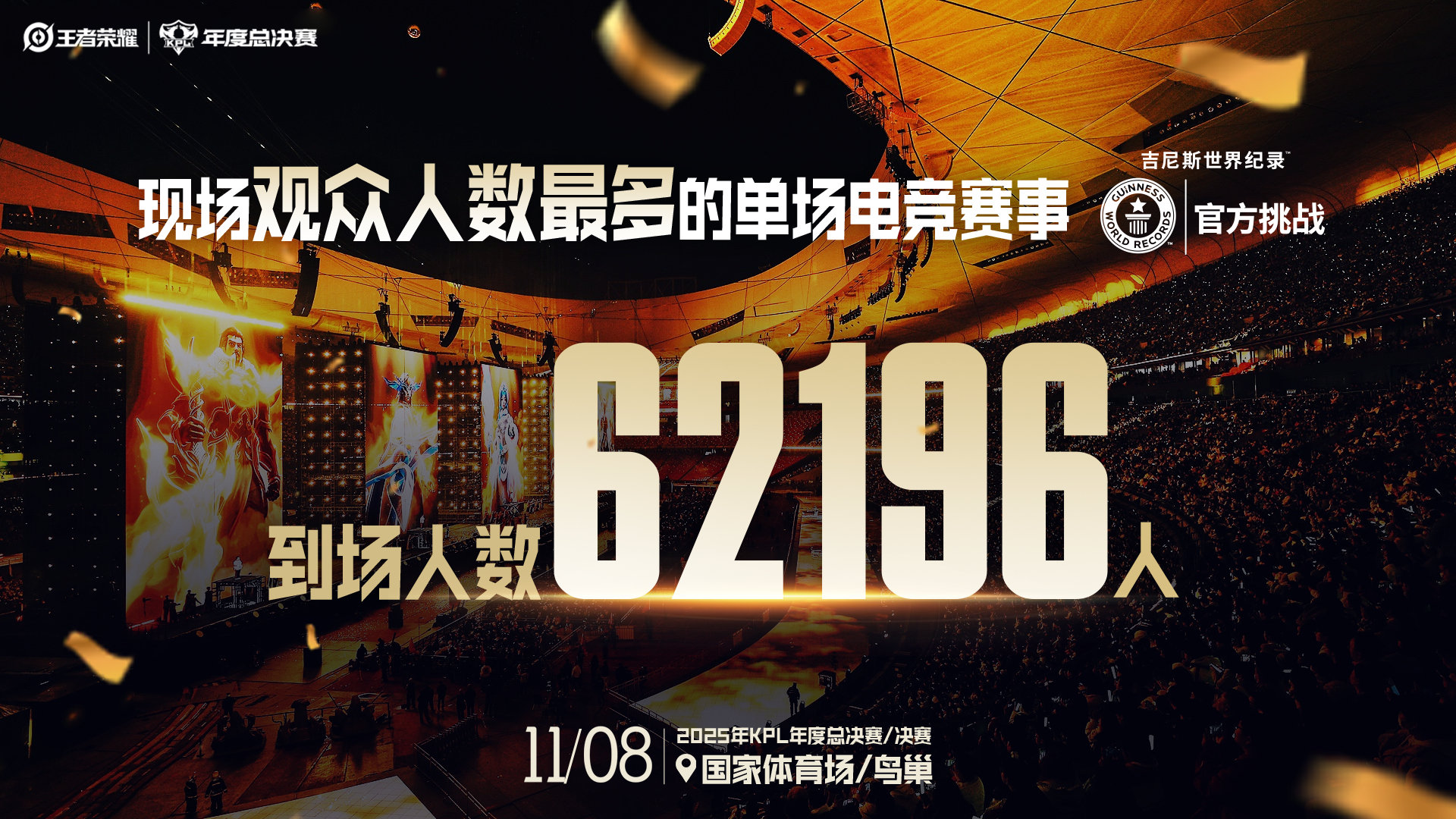 王者荣耀KPL年度总决赛走进国家体育场：电竞产业再迎战略升维