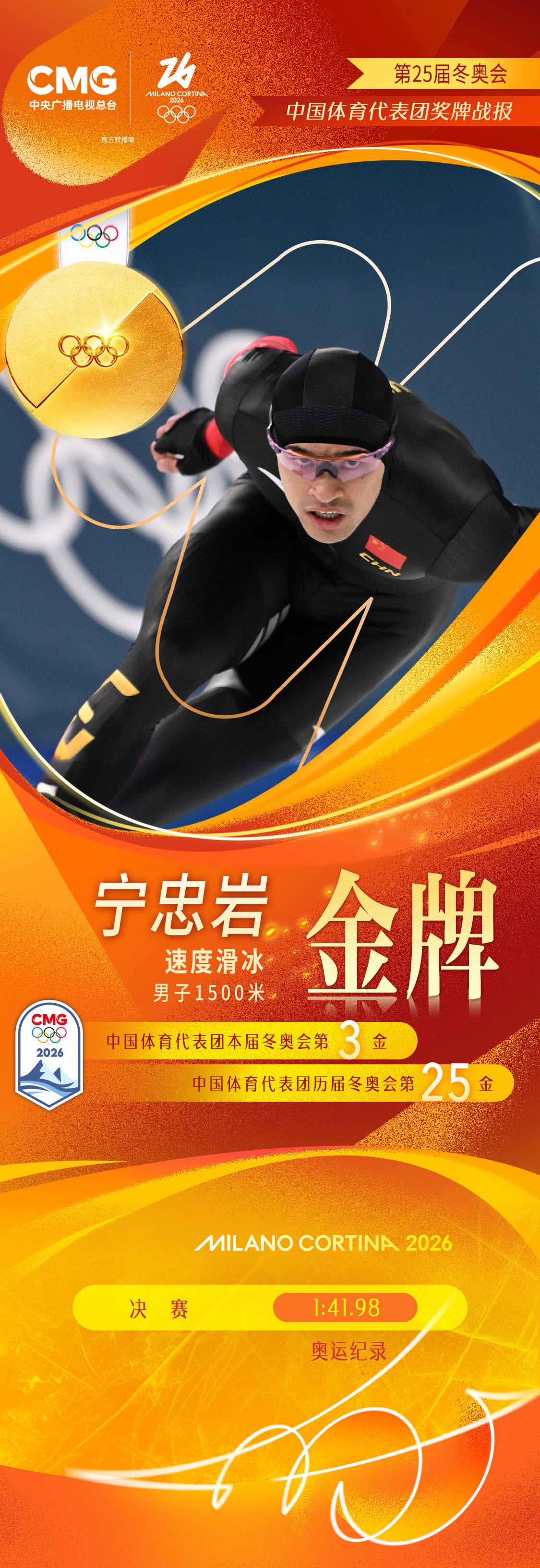 中国健儿创造冬奥历史瞬间接下来将出战这些精彩比赛