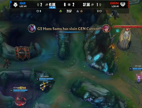 打了LCK一个6：0G2和LEC做了什么？(图4)